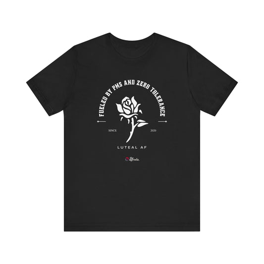 Luteal AF Tee, Casual Everyday Wear, Gift for Tech Lovers, Birthday Party Shirt, Unique Style Tee