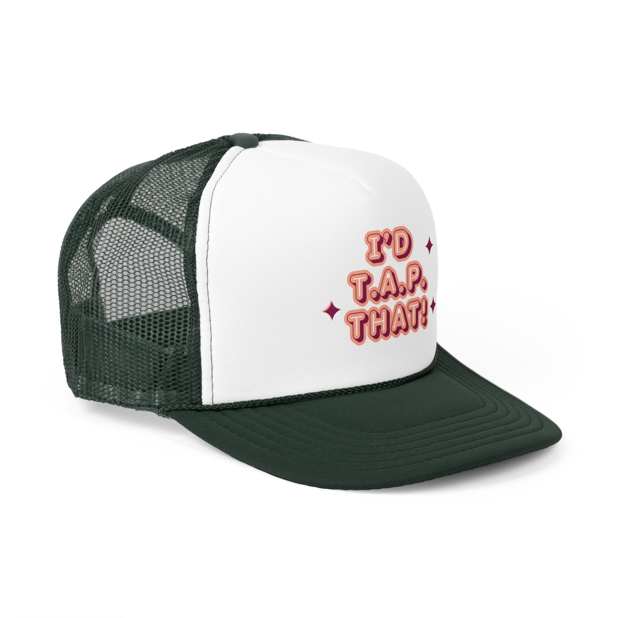 I'd T.A.P. That Trucker Cap | Funny Baseball Hat, Gift for Friends, Casual Outdoor Wear, Summer Festival Accessory, Trendy Headwear