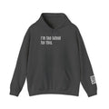 I'm Too Luteal For This Hoodie — Funny Hormone Cycle Awareness Sweatshirt