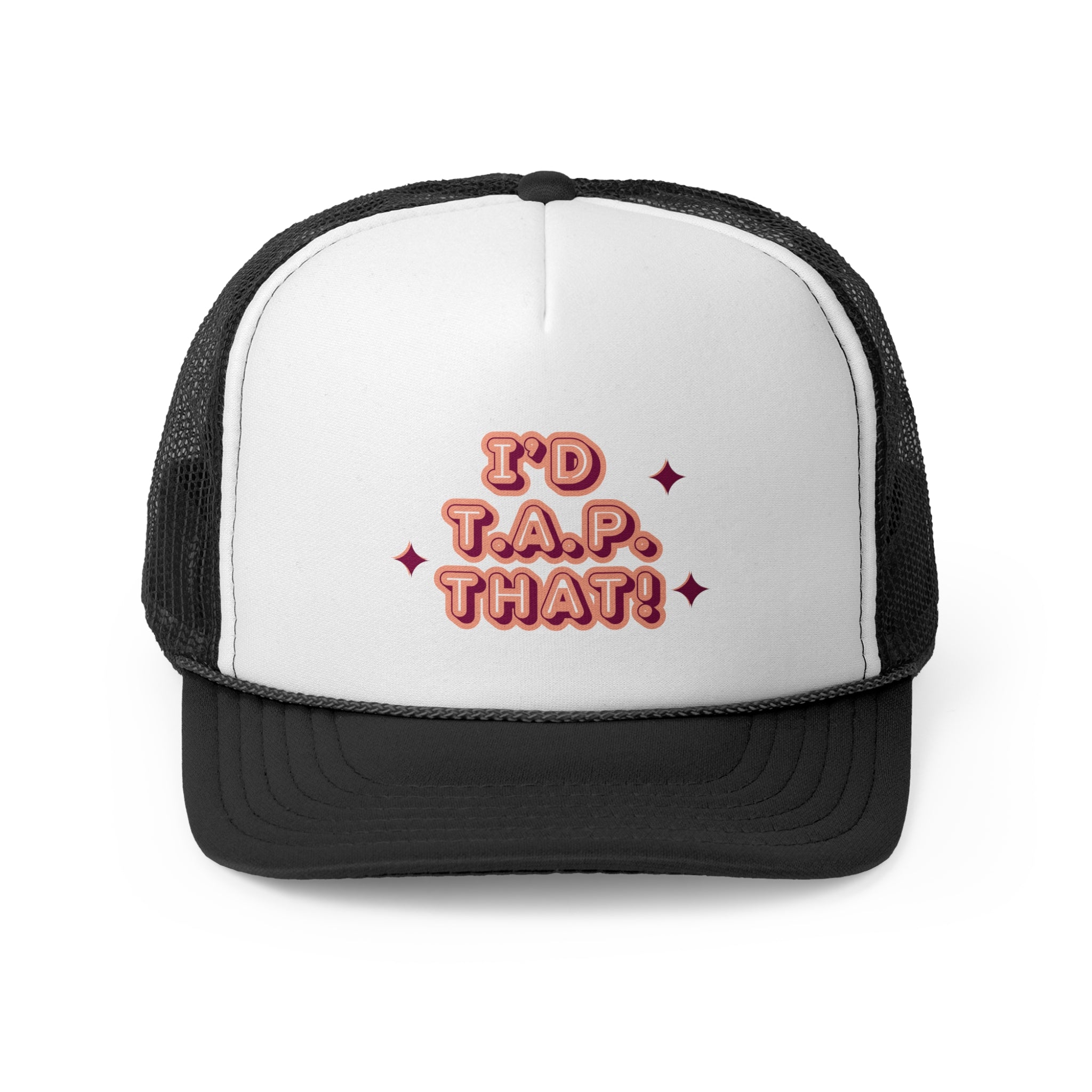 I'd T.A.P. That Trucker Cap | Funny Baseball Hat, Gift for Friends, Casual Outdoor Wear, Summer Festival Accessory, Trendy Headwear