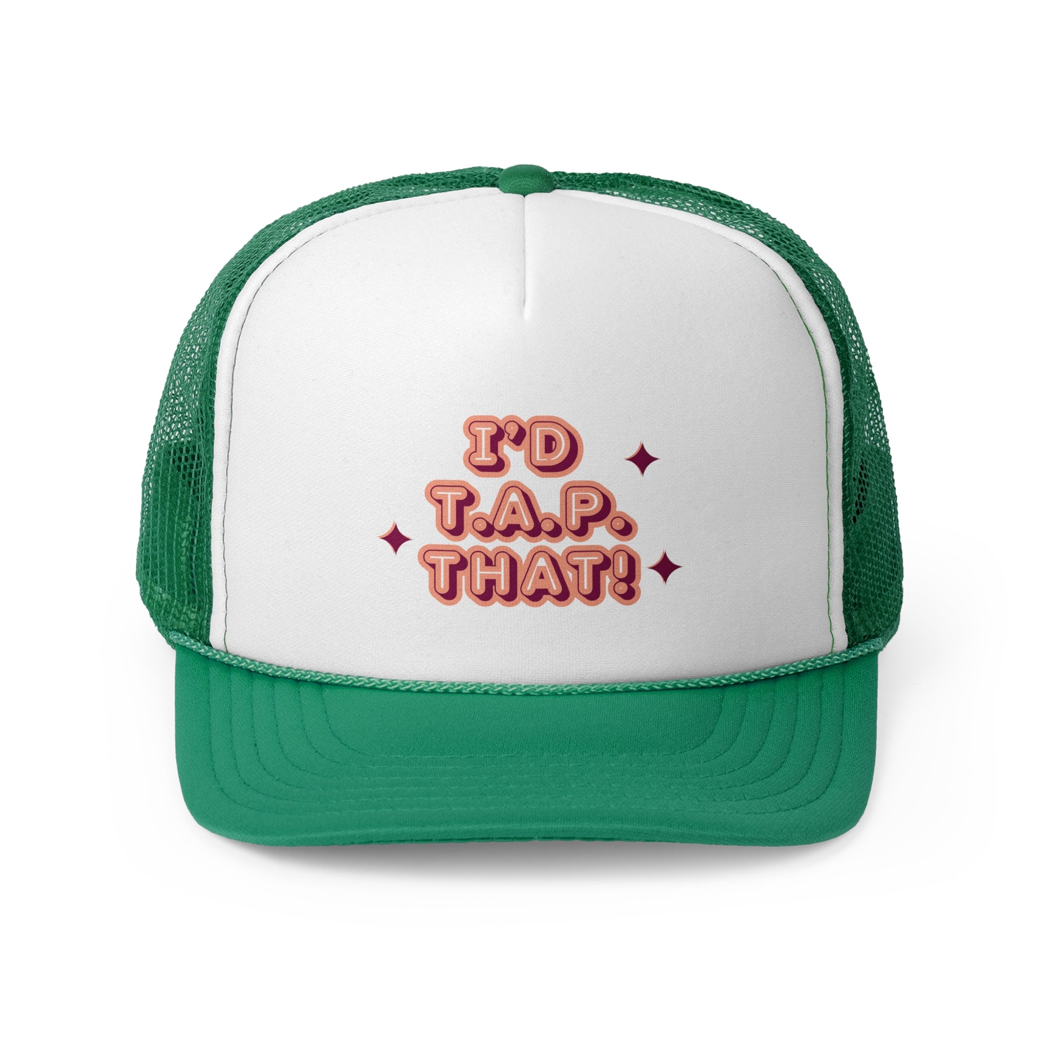 I'd T.A.P. That Trucker Cap | Funny Baseball Hat, Gift for Friends, Casual Outdoor Wear, Summer Festival Accessory, Trendy Headwear